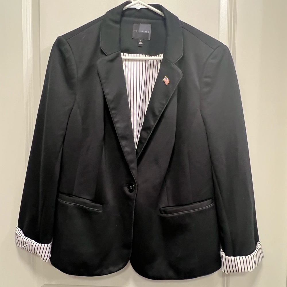 The Limited Black Suit Jacket Size Large